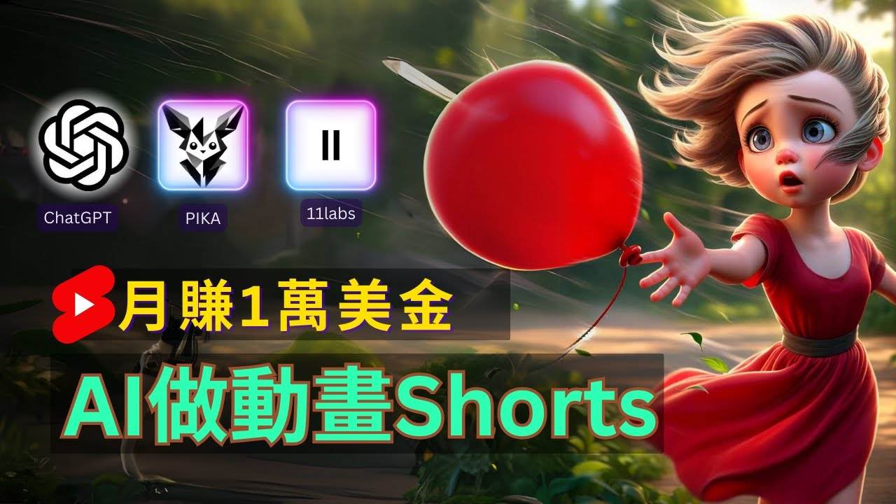 轻松制作皮克斯风格人生故事短视频，免费AI助你月入上万小鳄启创-网创项目资源站-副业项目-创业项目-搞钱项目小鳄启创
