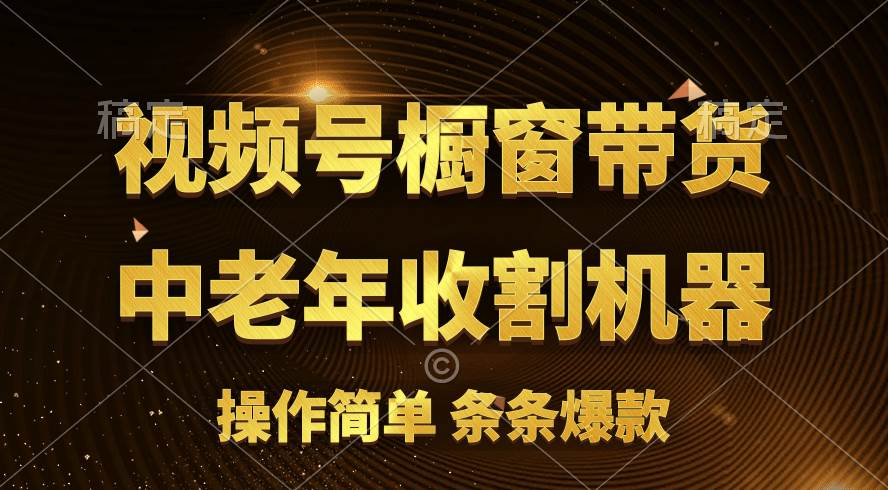 [你的孩子成功取得高位]视频号最火爆赛道，橱窗带货，流量分成计划，条…小鳄启创-网创项目资源站-副业项目-创业项目-搞钱项目小鳄启创